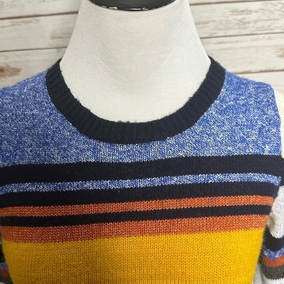 LOFT striped crewneck sweater - Picture 2 of 5